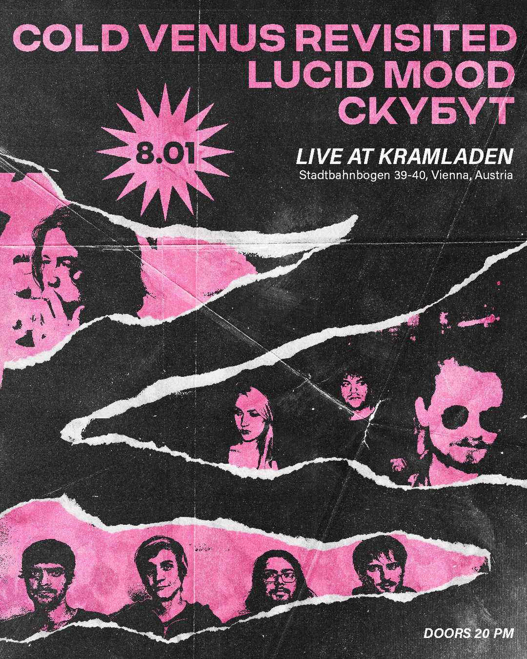 Cold Venus Revisited Lucid Mood Vienna poster