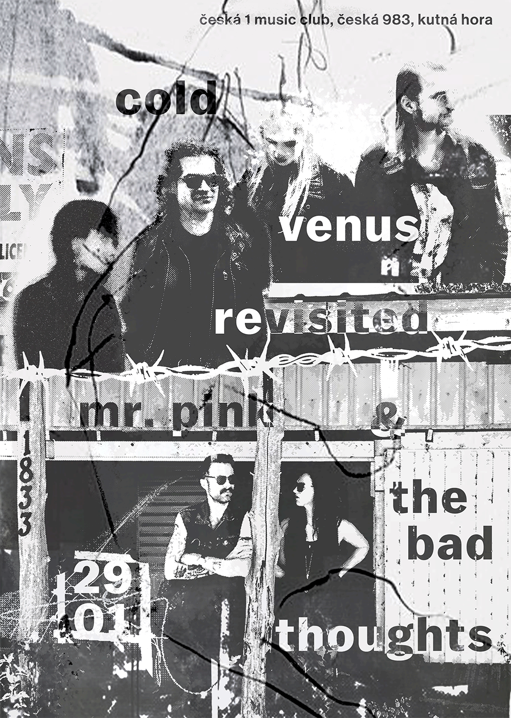 Cold Venus Revisited animated band poster