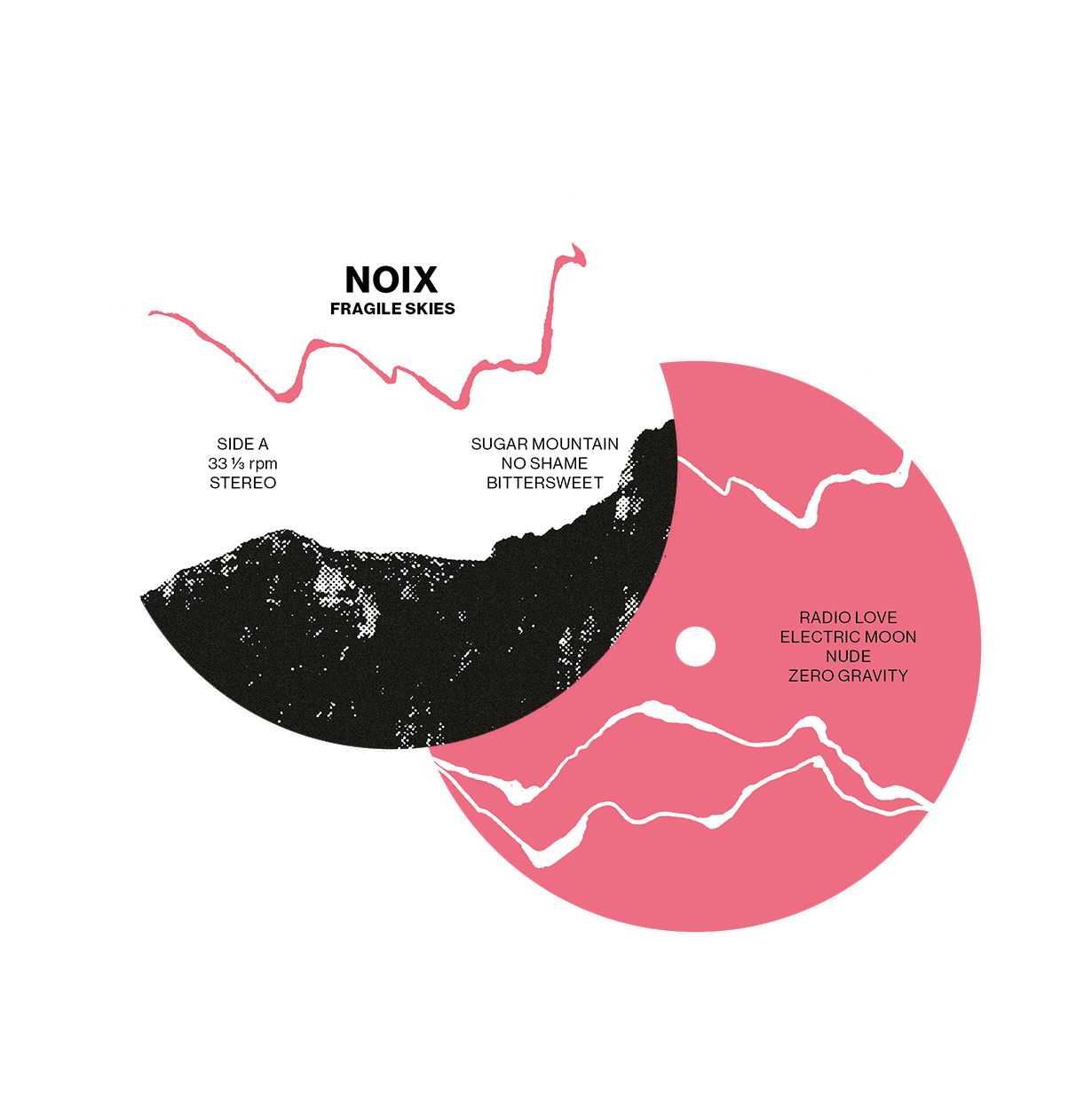 NOIX vinyl record cover artwork detail