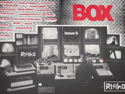 Editorial Design Spread — RISIKO Cultural Magazine Movie Issue